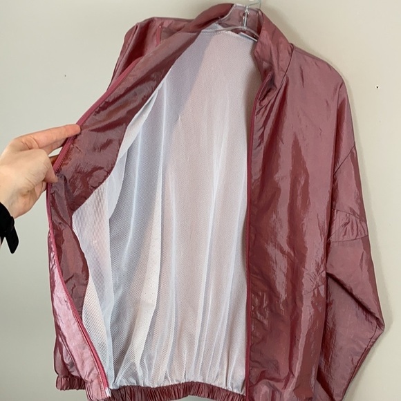 Passports Vintage Pink Windbreaker Jacket Size XL - Picture 8 of 13